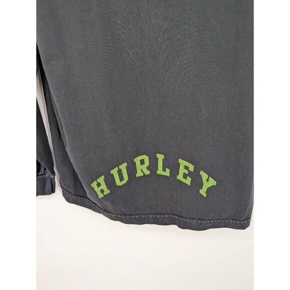 Vintage Hurley T Shirt Men Size 2XL Graphic Print Skater Grunge Distressed Surf - Picture 9 of 11